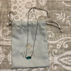 Kendra Scott Emerald Necklace